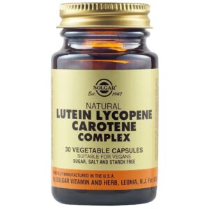 Solgar Lutein Lycopene Carotene 30Caps