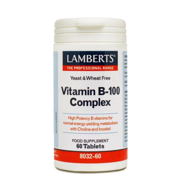Lamberts Vitamin B 100 Complex 60 Tabs