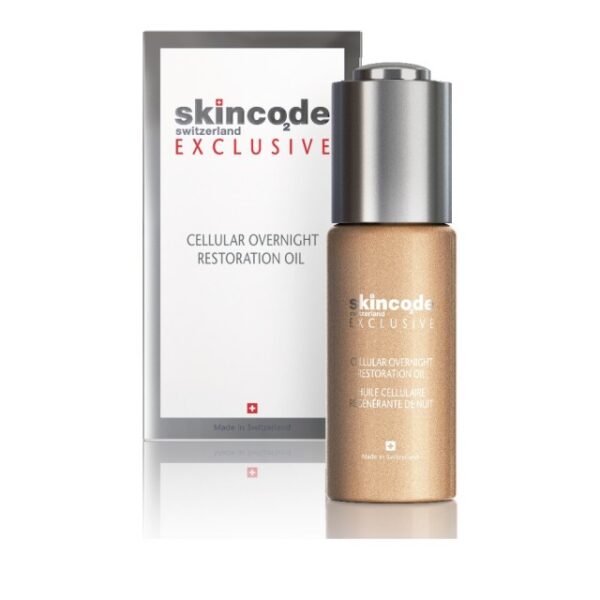 Skincode Cellular Overnight Restoration Oil  - Ορός ελαίων για ξηρό δέρμα 30ml
