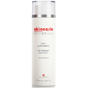 Skincode 3 in 1 Gentle Cleanser -  Ενυδατικό γαλάκτωμα καθαρισμού 200ml