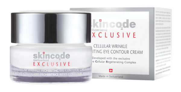 Skincode Cellular Eye Contour Cream -  Ισχυρή αντιρυτιδική και συσφικτική κρέμα ματιών 15ml