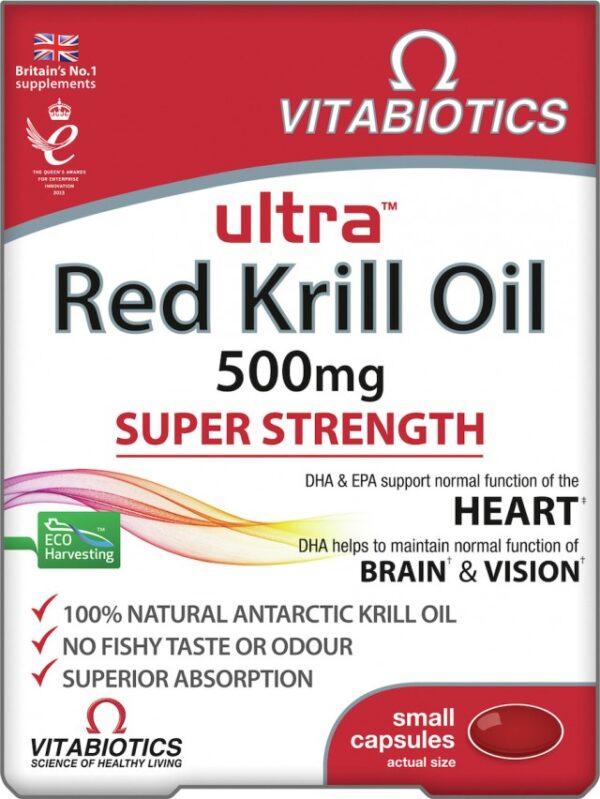 Vitabiotics Ultra Krill Oil Advanced Omega 3 30 κάψουλες