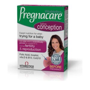Vitabiotics Pregnacare Conception Συμπλήρωμα για Γυναίκες που Επιθυμούν να Συλλάβουν 30Tabs