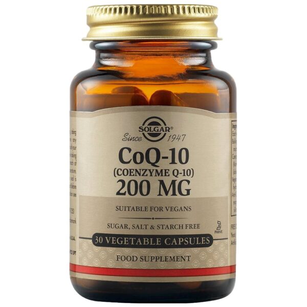 Solgar Coenzyme Q10 200Mg 30Caps