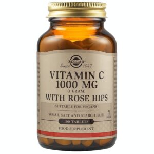 Solgar Vitamin C Rose Hips 1000Mg 100 Tabs