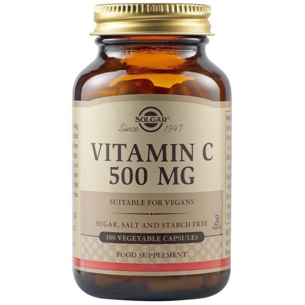 Solgar Vitamin C 500Mg 100Caps