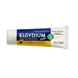 Elgydium Οδοντόκρεμα Junior με Γεύση Μπανάνα (2-6 Ετών) 50ml