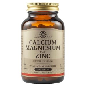 Solgar Calcium-Magnesium-Zinc 100 Tabs