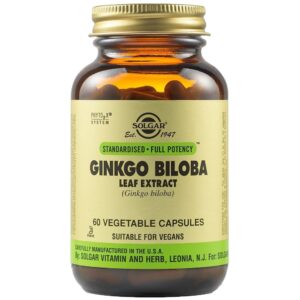 Solgar Ginkgo Biloba Leaf Extract Sfp 60Caps