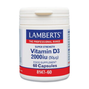 Lamberts Vitamin D3 2000Iu 60 Caps
