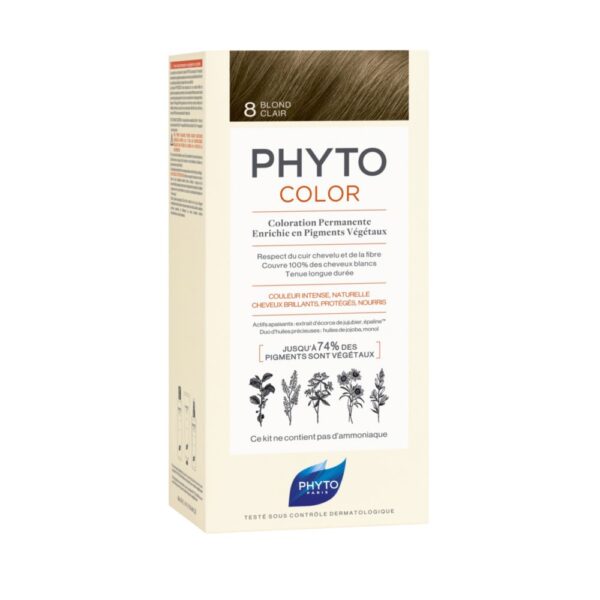 Phyto Phytocolor 8 Blond Clair Kit
